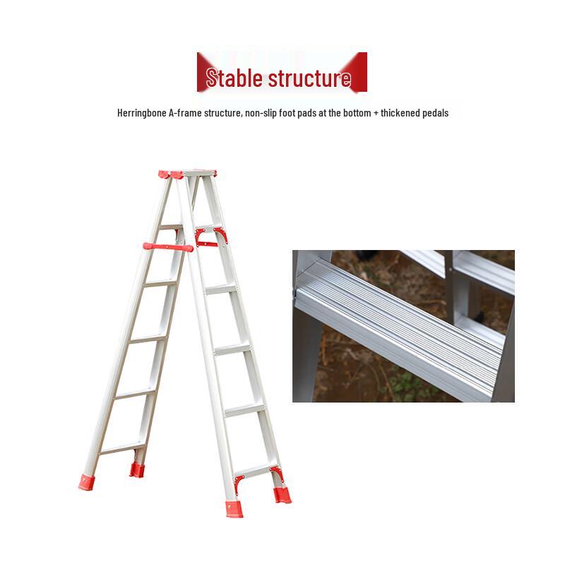 Foldable Aluminum A-Frame Ladder