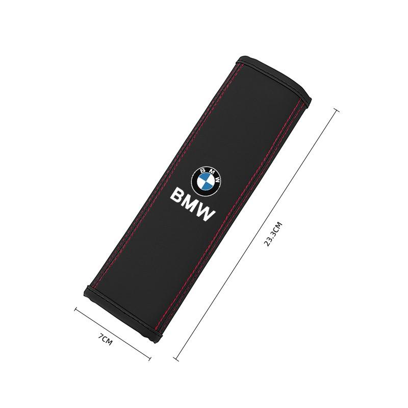 Car Seat Shoulder Belt Cover Protector Pad Accessories Sticker For BMW X1 X3 X4 X5 E46 E90 F20 E60 E39 F10 M1 M2 M3 M5 M6 E87 M KS6