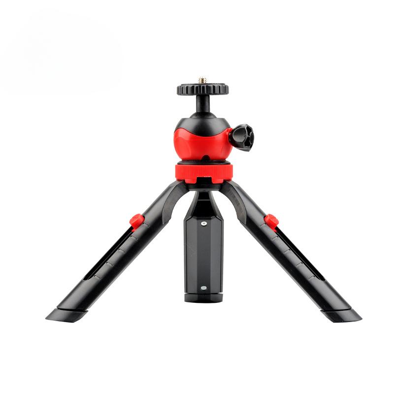 2-section Retractable Mobile Phone Tripod SLR Mobile Phone Camera Support Bracket Desktop Video Live Broadcast Bracket Tripod