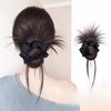 Synthetic Bun Head Wig with Hair Tie Wig Hair Clip New Hairpiece Hair Accessories