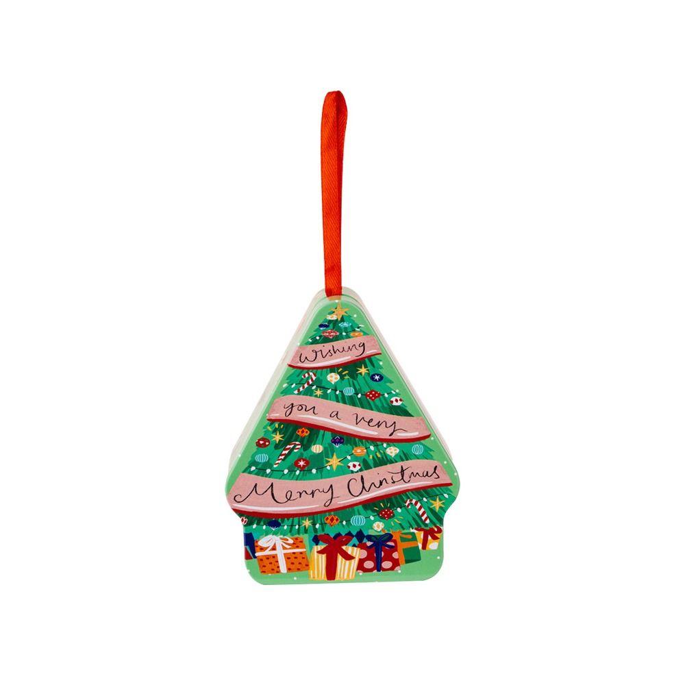 Cartoon Pattern Christmas Printing Tinplate Box Decorative Christmas Tinplate Gifts Boxes  Holiday