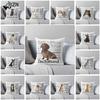 Dachshund Dog Cushion Cover Velvet Custom Pillow Cover For Living Room Sofa Decorative Pillows Home Decor Pillowcase