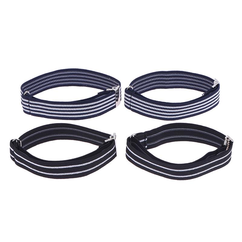 1Pair Elastic Armband Shirt Sleeve Holder Women Men Fashion Adjustable Arm Cuffs Bands For Party Wedding Clothing Accessories