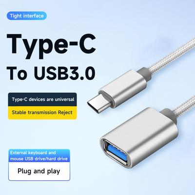 Кабель-адаптер OTG Type C USB-адаптер типа C для Xiaomi Samsung S20 Huawei OTG Кабель-переходник для передачи данных для MacBook Pro
