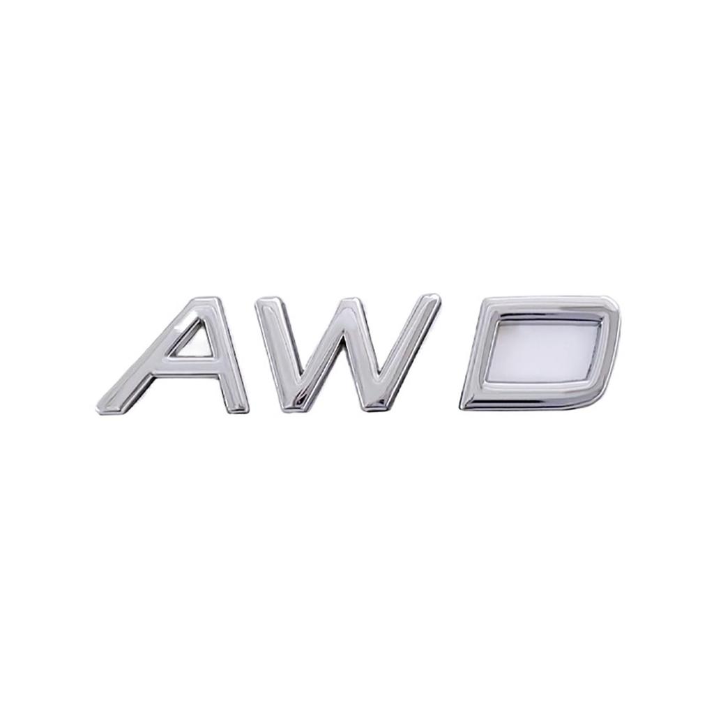 ALMVIS 3D Metal T5 T6 AWD Logo Rear Trunk Tailgate Badge Emblem Sticker Volvo