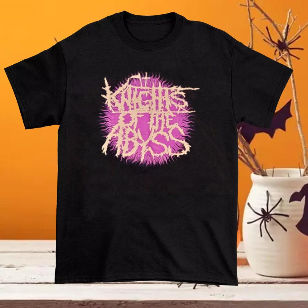 Logo Knights of The Abyss Heavy Cotton 1side T-Shirt Unisex NI293 Unisex T-Shirt