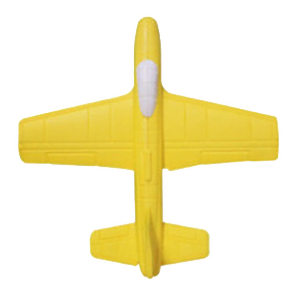 (Precious memory)Foam Throwing Glider Airplane Aircraft Toy Hand Airplane Model 17.5*17.5CM