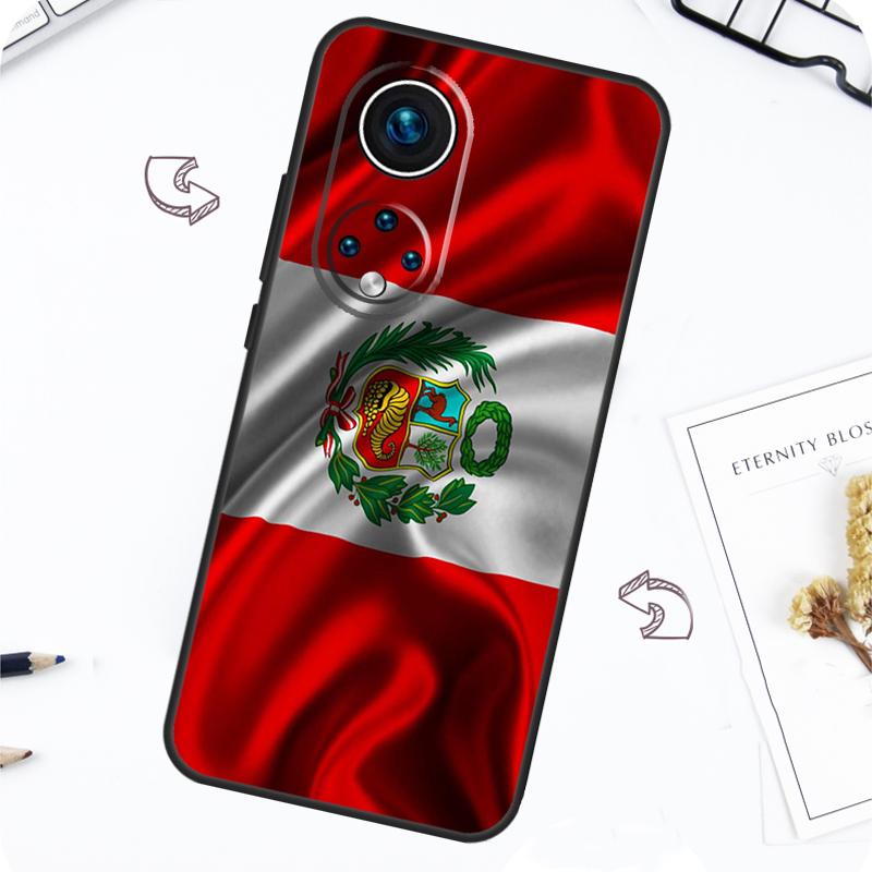 Чехол Флаг Перу для Honor Magic 5 6 7 Lite Honor 200 Pro X8b X9a X8a X8 X9 X9c X9b 50 70 90 Lite