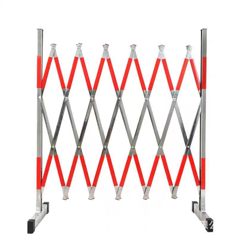 Stainless Steel Retractable Folding Gate for Outdoor, Kindergarten, and Construction Barrier