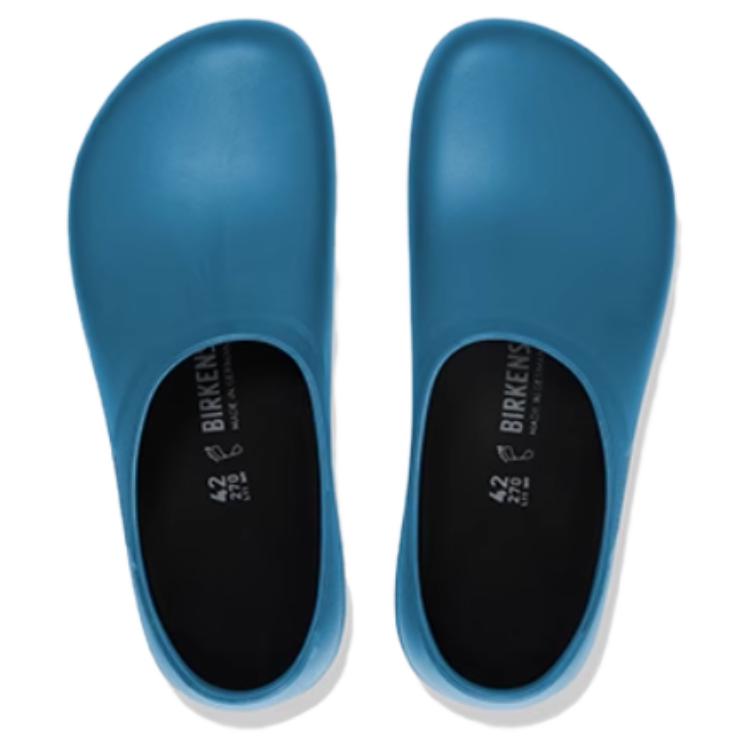 Birkenstock Profi Birki 2.0 Comfortable Versatile Closed-Toe Slippers Unisex slippers Blue 1025977