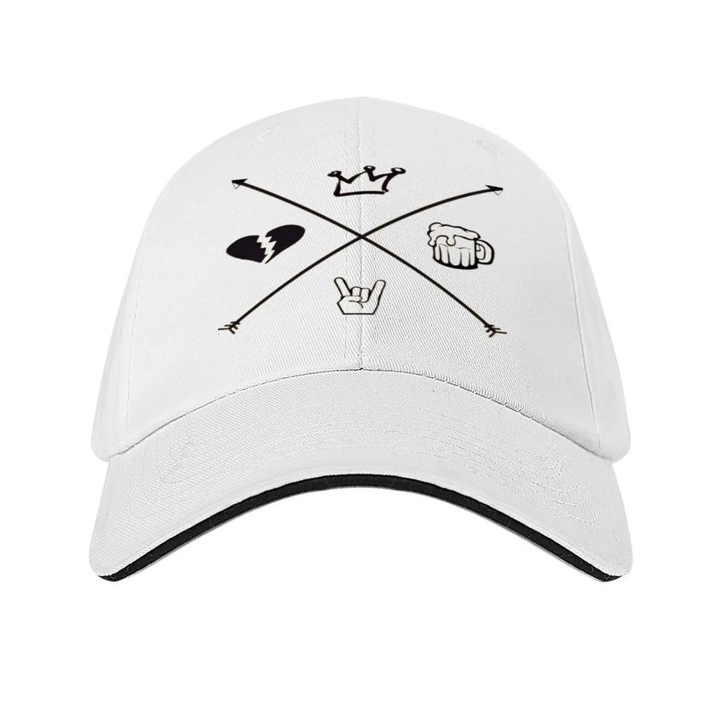 camiseta marilia mendon a Baseball Cap F Icon fishing hat fishing caps man Women Beach Fashion Mens
