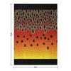 Orange Brown Trout Camo Throw Blanket Polar Quilt for babies Plaid Blankets