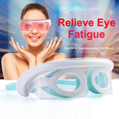 Массажер для глаз Горячий компресс Вибрация Уход за глазами Расслабление глаз Массаж Снятие усталости глаз Очки Усталость Мешочек Уход против морщин