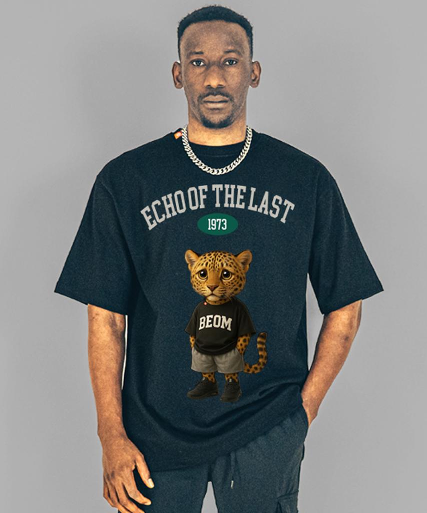 BEOM Beomi Свободная футболка Черная
