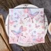 Disposable Party Napkin Double Layer 20 Pieces/Pack Pink Butterfly Pattern