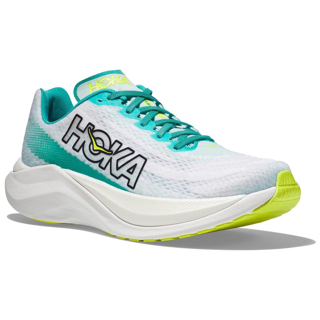 HOKA One One Mach X Бело-синее стекло Женские 1141451-WBGL