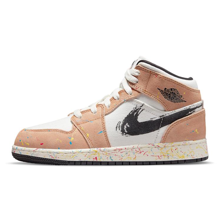 Jordan 1 Mid SE Brushstroke GS DA8006-100