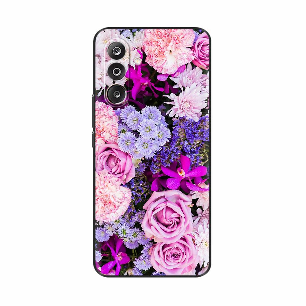 Чехол для Samsung Galaxy M36 5G Задняя крышка SM-M366B Милый мультяшный Расписной Мягкий силиконовый чехол для Samsung M36 GalaxyM36 Fundas Capa