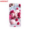 HAMEINUO Food for Macarons Biscuits Cell Phone Cover Case for Iphone X 8 7 6 4 4s 5 5s SE 5c 6s Plus