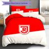 SSV Jahn Regensburg Pattern Bedding Quilt Set  Home Decoration  Gift (1 * duvet cover + 2 * pillowcase  without core)