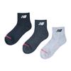 Junior Short Socks 3 AS1 Colors Size Small Kids' 3-Piece (LAS55651), 3-Pack, Pairs, (Assorted 1),