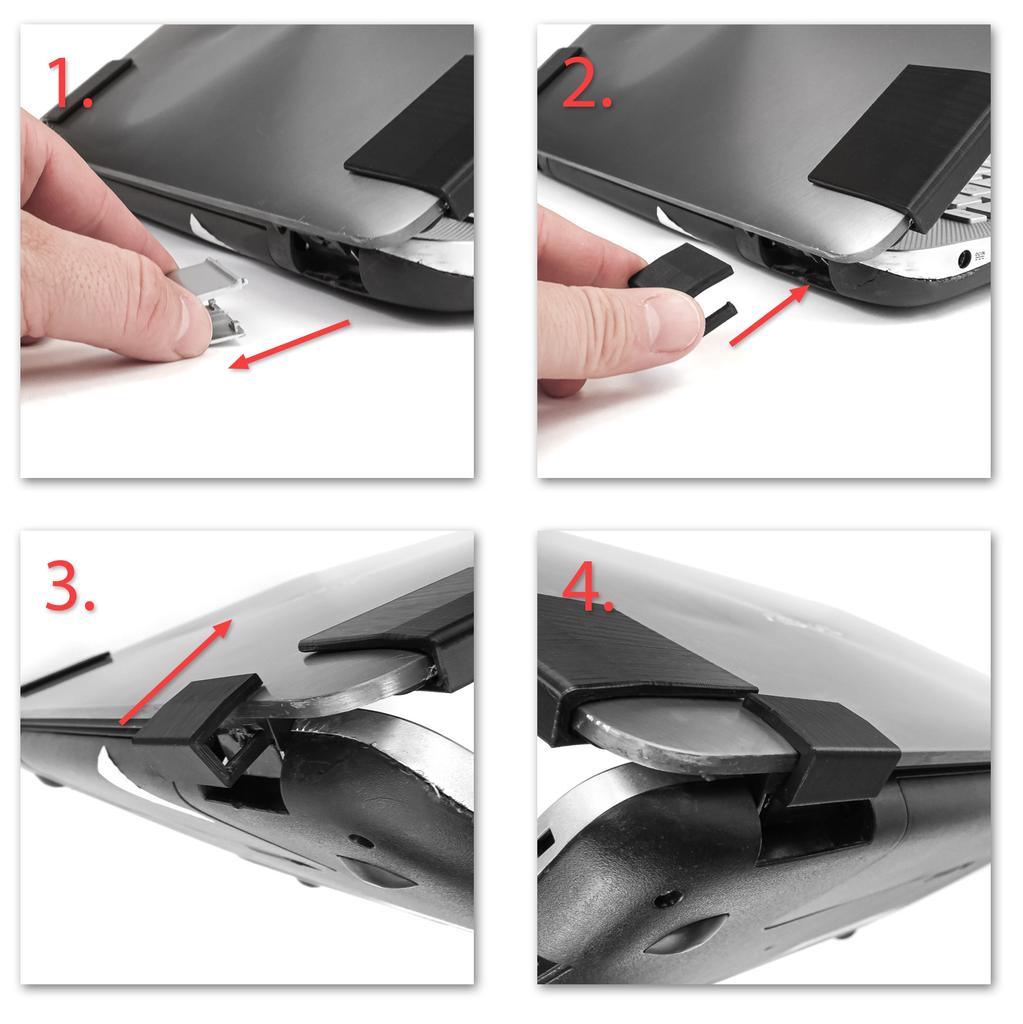 Repair kit HOUSING LID HINGE ASUS N551 N551J/JA/JB N551JK N551JM G551J