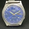 SEIKO 5 AUTOMATIC JAPAN MENS 7019A VINTAGE ARABIC BLUE DIAL WATCH a701210-5