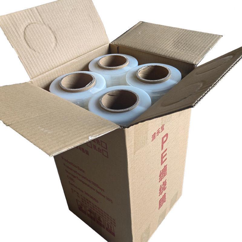 Рулон прозрачной пищевой пленки 50 см - ПЭ промышленская стрейч-пленка для сохранения свежести и защиты