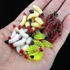 Set Of 50 Soft Plastic Lures For Bass Fishing - J