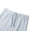 Children's Straight Skirt with Bright Mint Stripes 92/104/116/128/140