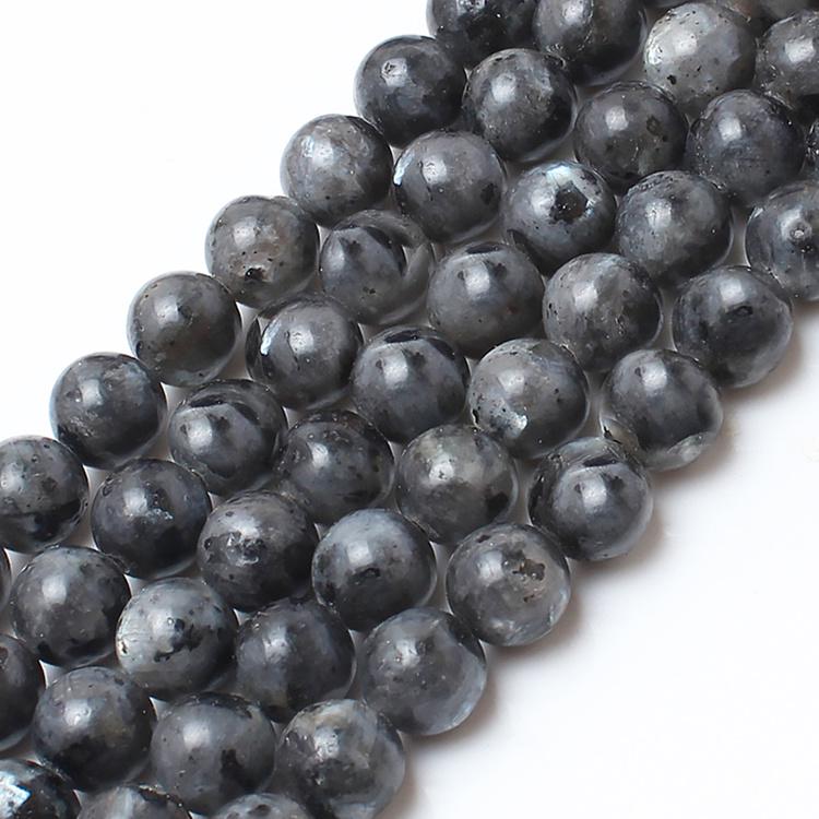 Labradorite Larvikite Stone 15 Inch Round  Beads For Jewelry Making 4/6/8/10/12mm Beads