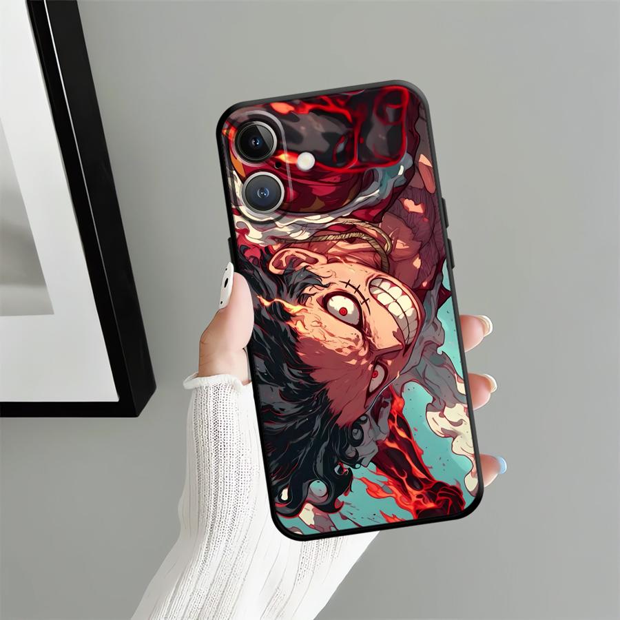 Чехол Luffy Ones Pieces для iPhone 13 Mini 17 16 Pro Max SE 11 X XS XR 7 8 17Air 15 Plus 12 14 Funda Чехол для телефона