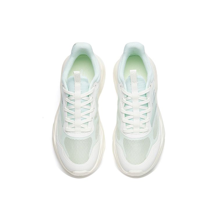 Anta Кроссовки Energy Ring из искусственной кожи с амортизацией, нескользящие, износостойкие, с низким верхом, женские, белые, синие 122227725-3