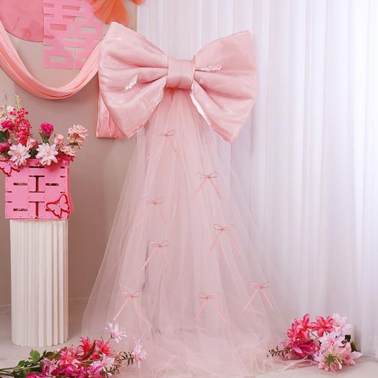 Очень большой бант Большие бархатные рождественские банты Верхушка для елки Праздничное украшение Бант Декор для вечеринки для помещений и улицы Многоразовый