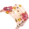 [B4131] - Designer Bracelet 'Aubepine' Pink