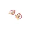 White Heart Rabbit Girls Gifts Animal Earrings Korean Style Jewelry Resin Jewelry Women Earrings