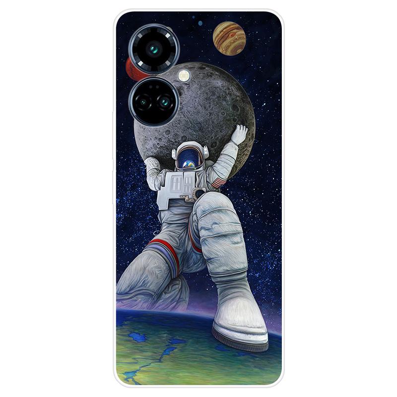 Для Tecno Spark 9 Pro Spark9 Pro чехол Мягкая силиконовая задняя крышка Чехол для телефона с рисунком из мультфильма Разнообразие