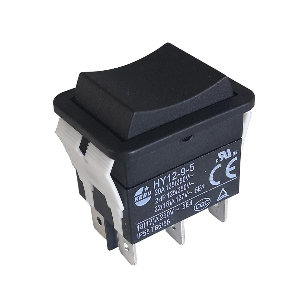 KEDU ВКЛ-ВЫКЛ-ВКЛ HY12-9-5 Электрические кулисные переключатели для бытовой техники и электроинструментов