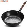 28 см чугунная сковорода Wok без покрытия, антипригарная сковорода, бездымная сковорода, кастрюли для готовки, кухонная утварь, сковорода для шеф-повара, инструменты для готовки