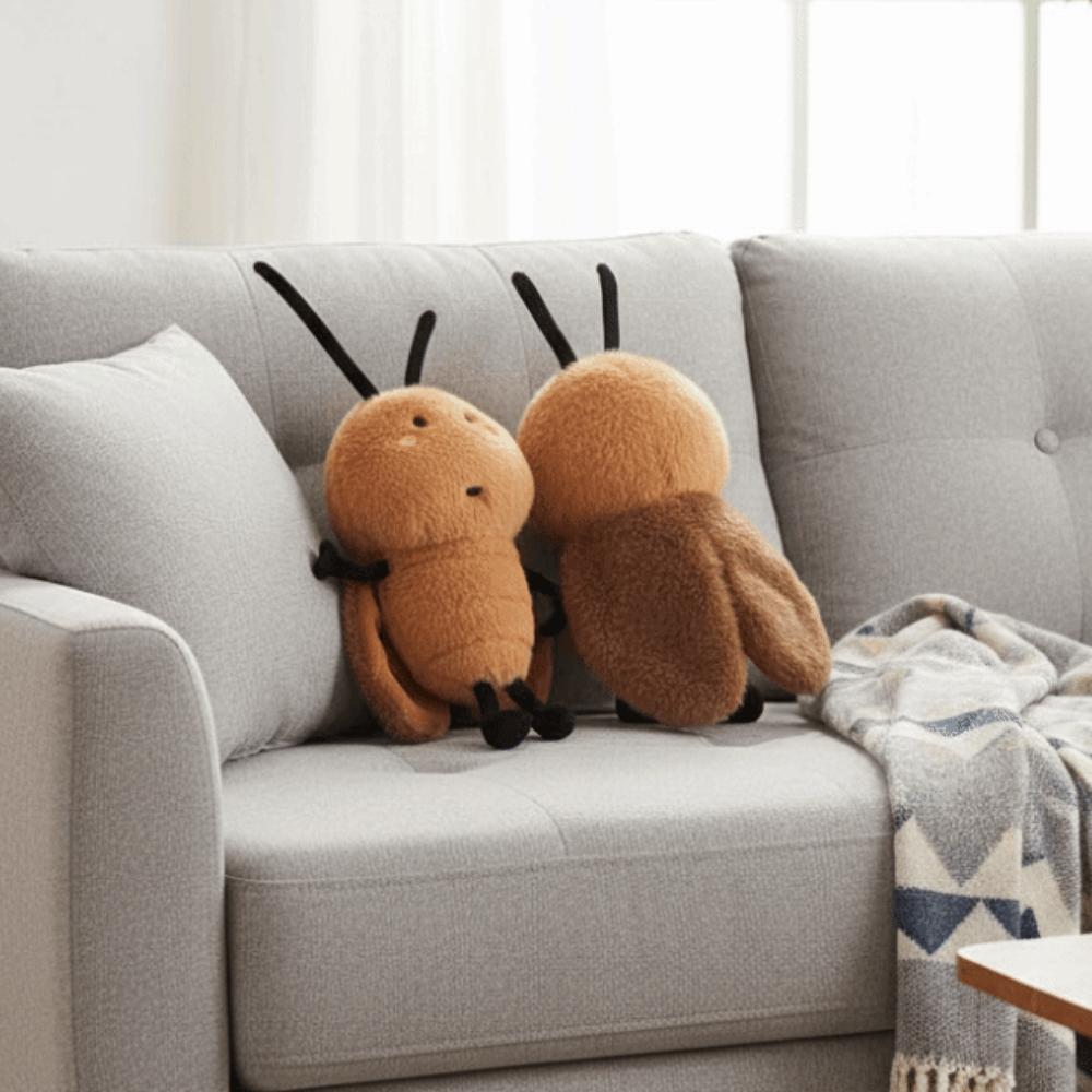 Parody Cockroach Plush Doll South Cockroach Plush Toy Cartoon Cockroach Stuff Toy Kids