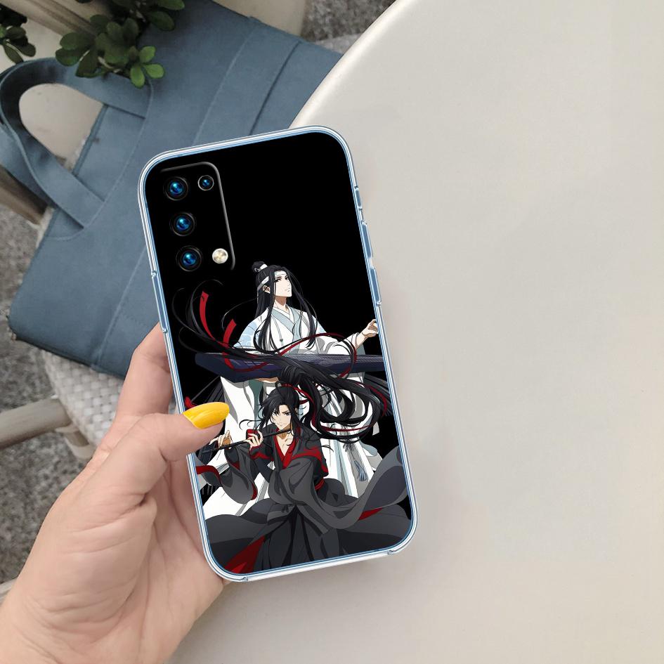 LO64 Mo Dao Zu Shi Transparent Phone Case for Motorola Moto G40 G04 G05 One Ace Action  Fusion + Plus Hyper Macro Vision Zoom