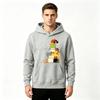 Men's Pullover Hoodie, Cute Fluffy Cat Group Print Long Sleeve Casual Sweatshirt for Daily Wear