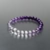 Buddhist Altar Shop Takita Shoten Specially Selected Bracelet Prayer Beads Natural Stone Bracelet Amethyst Gradation 7mm Ball Prayer Bead Prayer