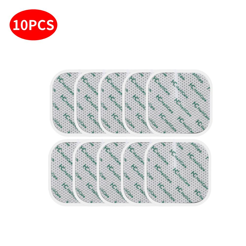 1-20PCS Reusable TENS Ems Nerve Muscle Stimulator Electrode Pads Electrodes Physiotherapy Machine 2mm For Therapy Massager 4*4cm