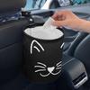 Милый узор с котятами, настенное мусорное ведро для салона автомобиля