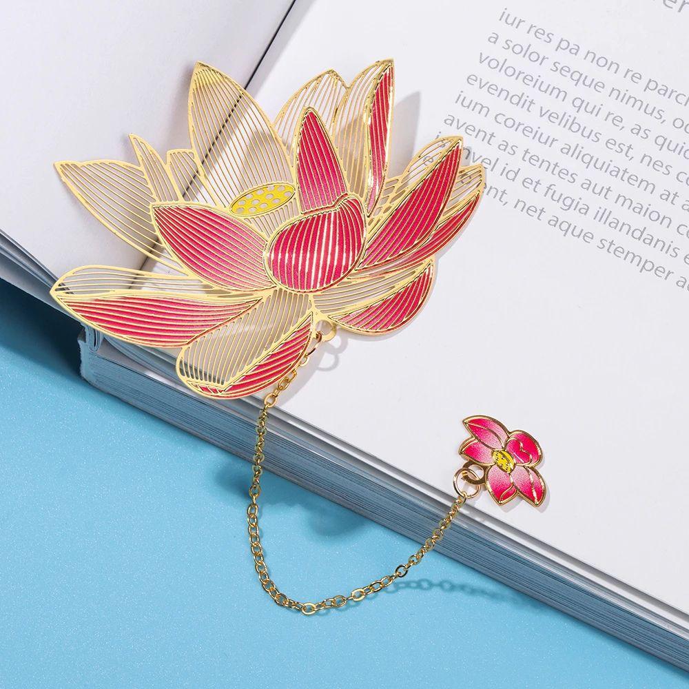 Leaf Vein Apricot Leaf Rose Flower Leaf Bookmark Hollow Bookmark Metal Bookmark Vintage Bookmark