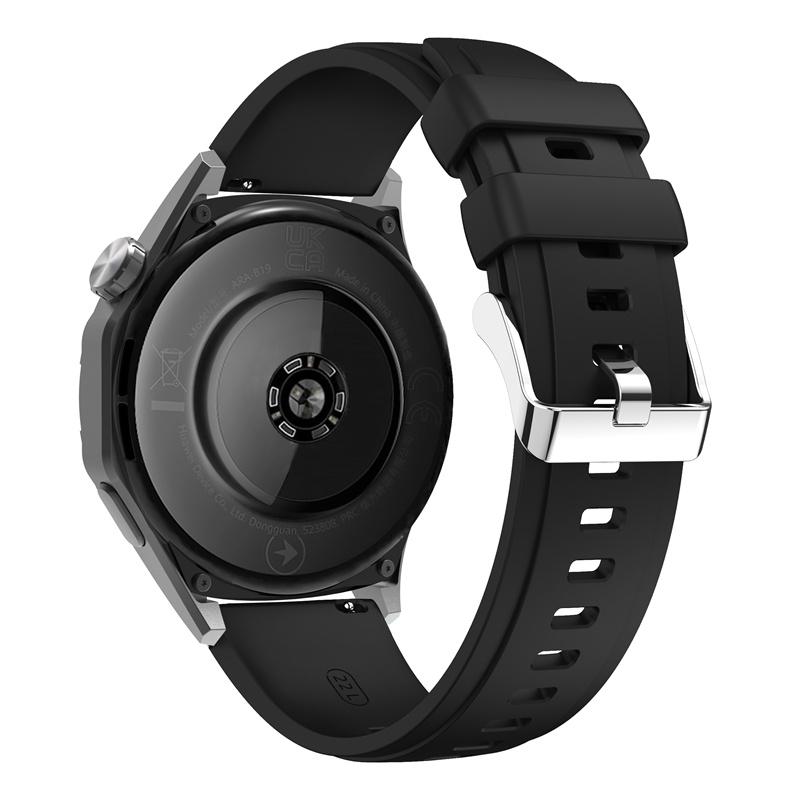 22 мм силиконовые ремешки для Huawei Watch GT5 46 ремешок для часов с пряжкой того же цвета ремешок для Huawei Watch GT5 Pro 46 мм