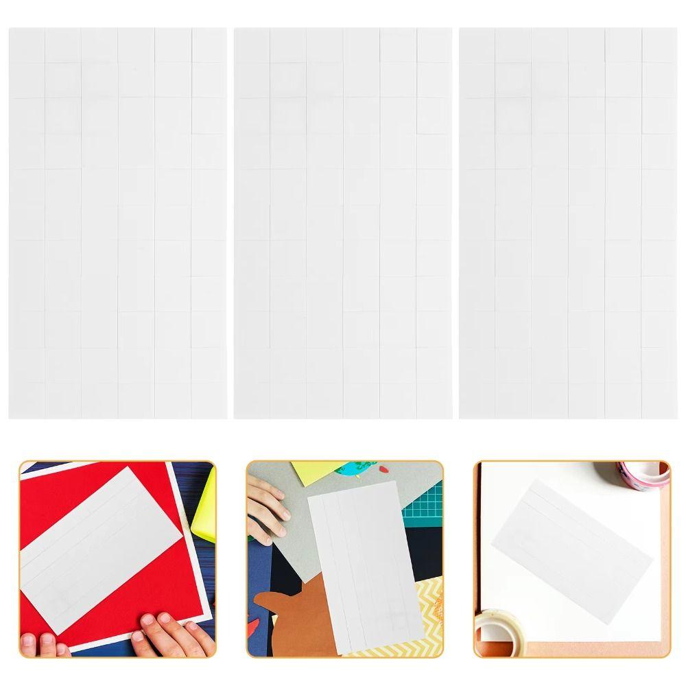 5pcs Strong Glue Double Sided Tape Residue-Free Foam Adhesive Tape Foam Dots Craft Project