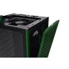 mini-tour thermaltake the tower 200 boîtier pc vert racing 2 ventilateurs pré-installés, fenêtre latérale, filtre anti-