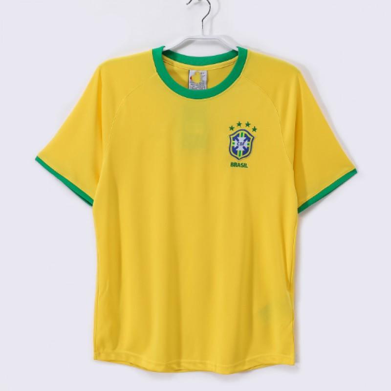 Retro National Team Football Jerseys Spain Brazil Turkey Nigeria Short Sleeve Sports Men Women